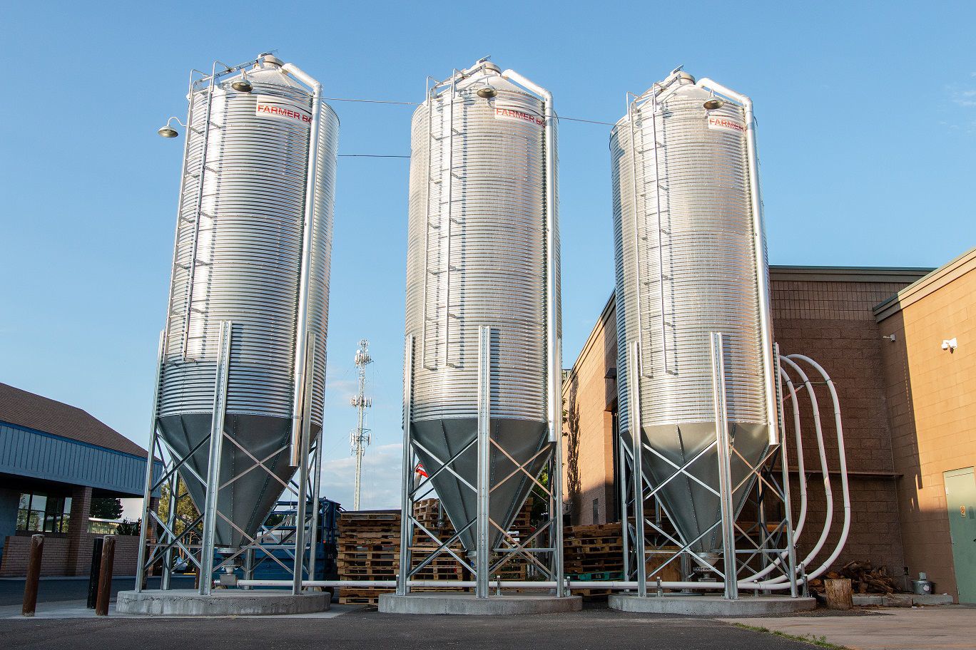 grain silos